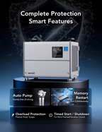 Aeroid 70 Pints Crawl Space Dehumidifier with Built-in Pump and Drain Hose, Energy Star Certified